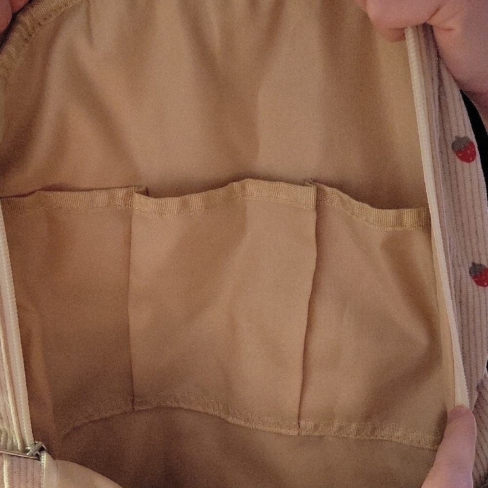 Strawberry Patterned Backpack With Matching Lunch… - image 14